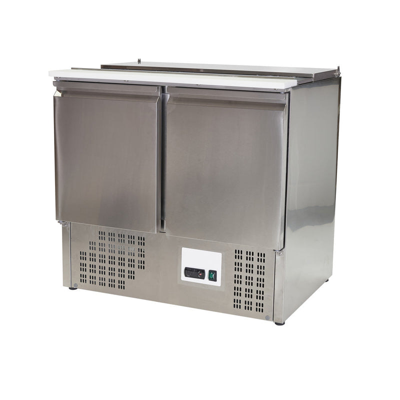 GASTRO&amp;CO. ECOLINE 700 Saladette 2 doors with hinged lid - 240 l 
