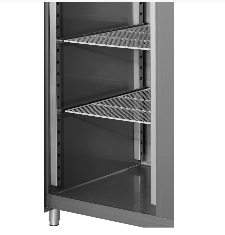 GASTRO&CO. ECOLINE Edelstahl-Kühlschrank GN 2/1 - 650 l