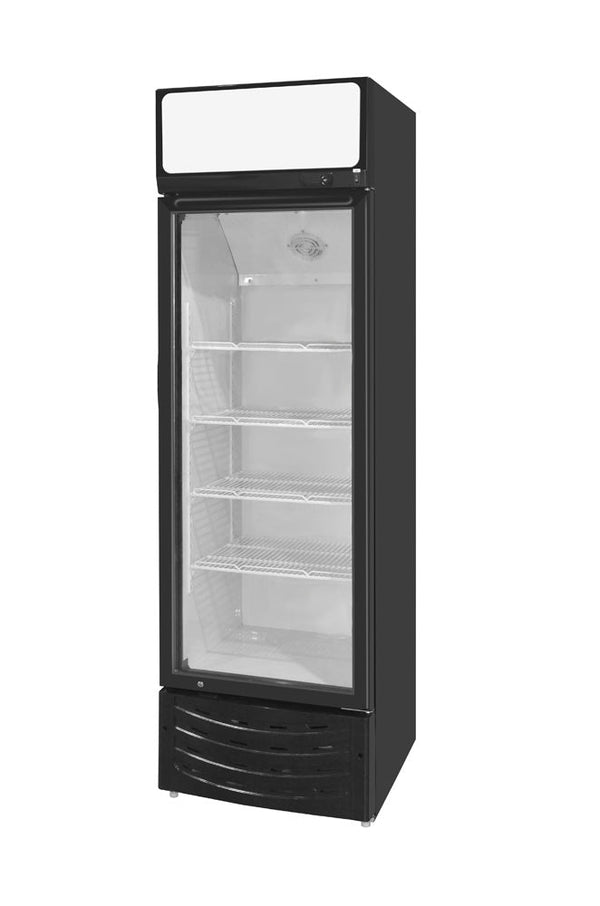 GASTRO&amp;CO. ECOLINE drinks refrigerator 260 l with light attachment (230V) 