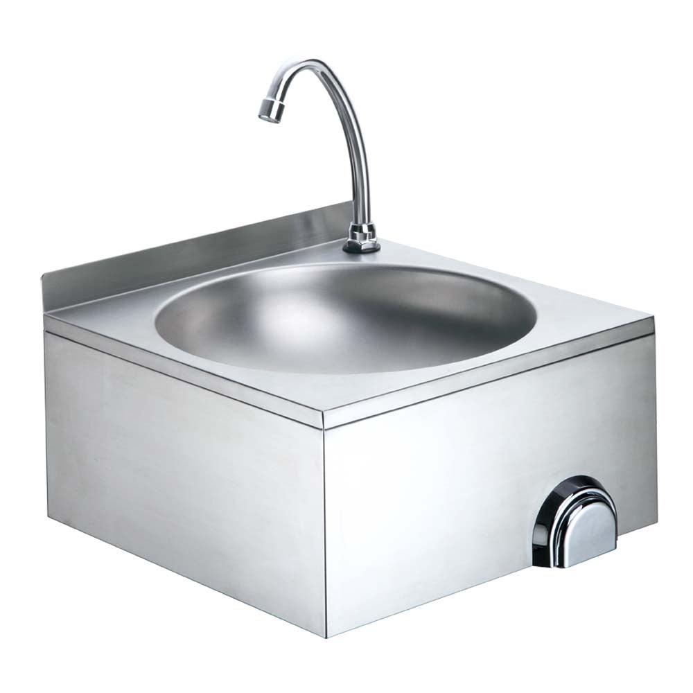 GASTRO&CO. Ecoline hand basin with knee operation - 40 x 40 x 24 cm