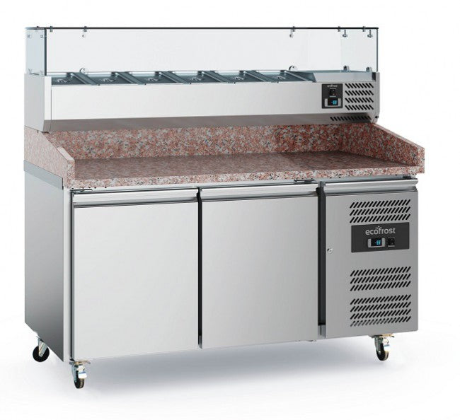 Ecofrost Pizzatisch 2 Türen mit Radsatz – 7950.5135