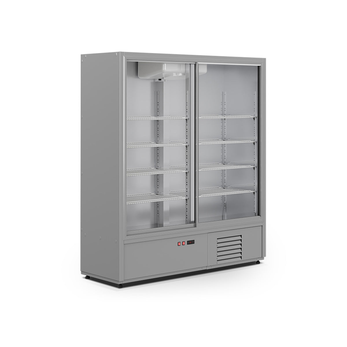 GASTRO&CO. CC 1200/1400/1600 Gewerbekühlschrank – Glasschiebetür