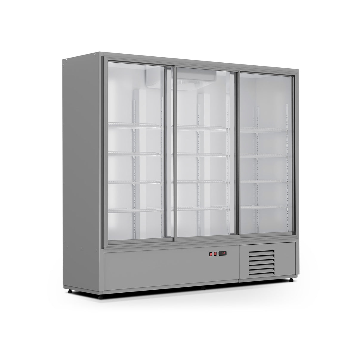 GASTRO&CO. CC 2070 SGD Gewerbekühlschrank mit Glasschiebetüren