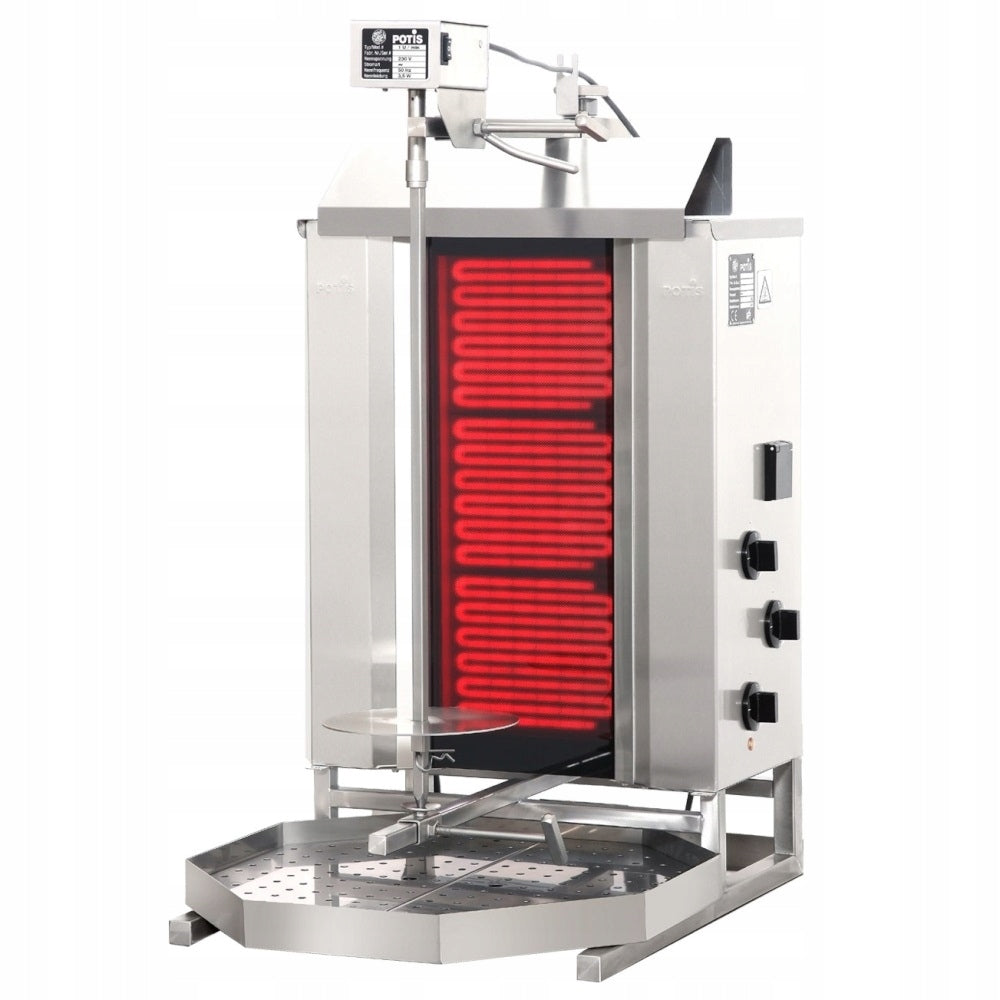 POTIS CE3 Ceran Elektro Dönergrill Gyrosgrill