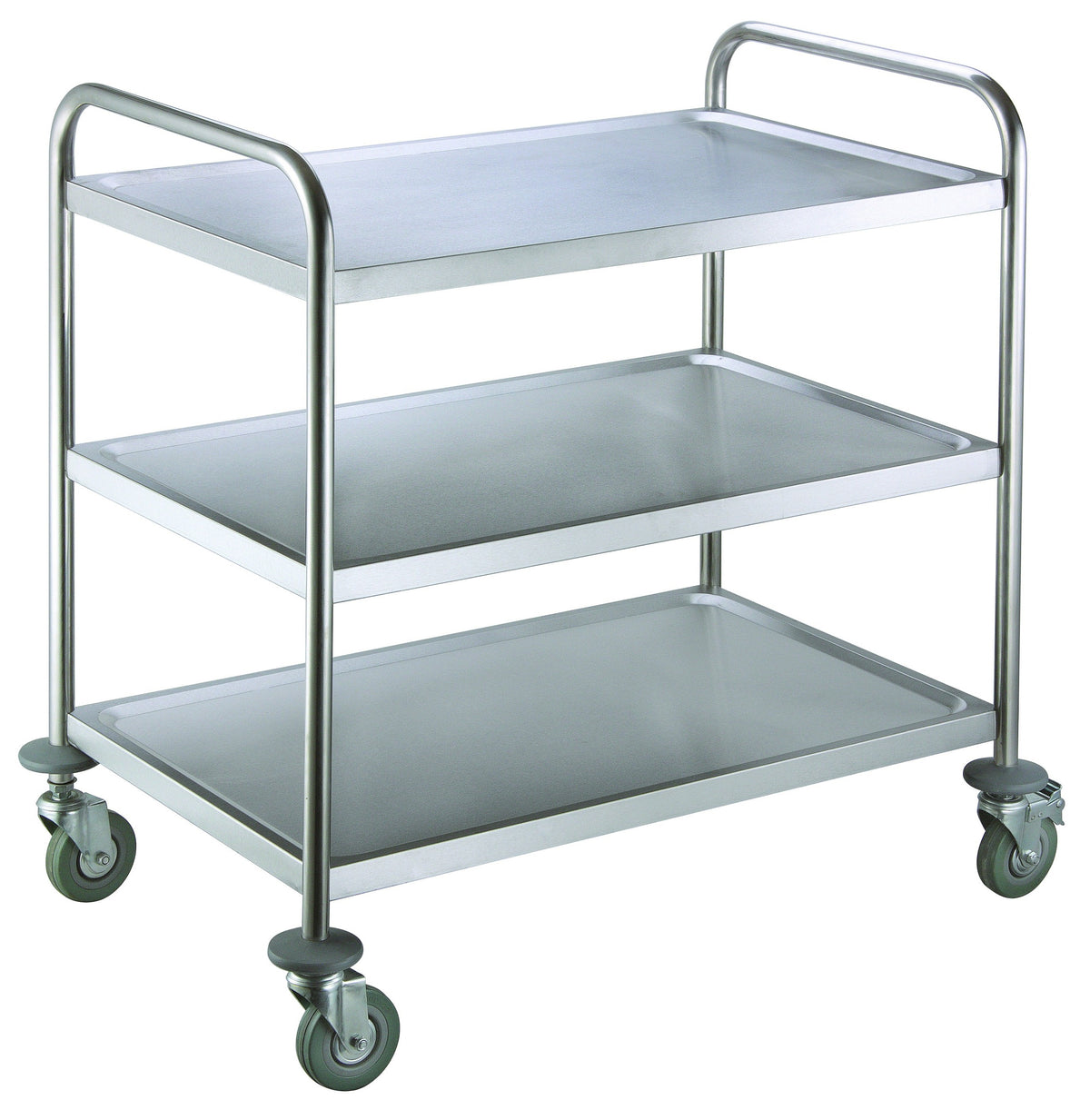 GASTRO&CO. Large serving trolley with 3 shelves