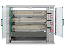 GASTRO&CO. Hähnchengrill 3GSG mit 3 Spießen für 18 Hähnchen - 1160x450x930 mm
