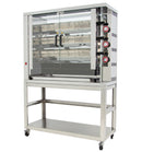 GASTRO&CO. Hähnchengrill 3GSG mit 3 Spießen für 18 Hähnchen - 1160x450x930 mm