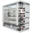 GASTRO&CO. Hähnchengrill 4GSG mit 4 Spießen für 24 Hähnchen - 1160x450x930 mm