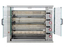 GASTRO&CO. Hähnchengrill 4GSG mit 4 Spießen für 24 Hähnchen - 1160x450x930 mm