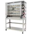 GASTRO&CO. Hähnchengrill 4GSG mit 4 Spießen für 24 Hähnchen - 1160x450x930 mm