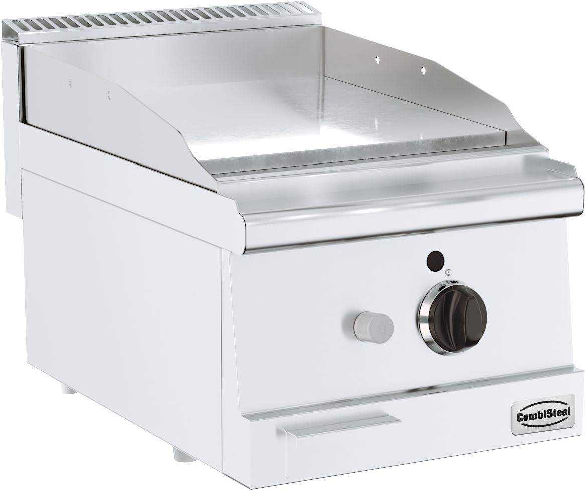 GASTRO&CO. BASE 600 Gas-Grillplatte Chrom – 7178.0055