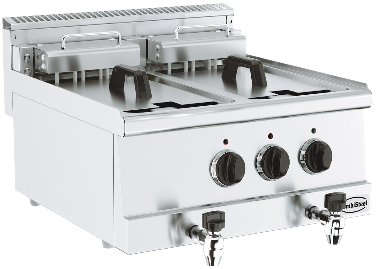 GASTRO&CO. BASE 600 Elektro Fritteuse 2 × 10 l – 7178.0095