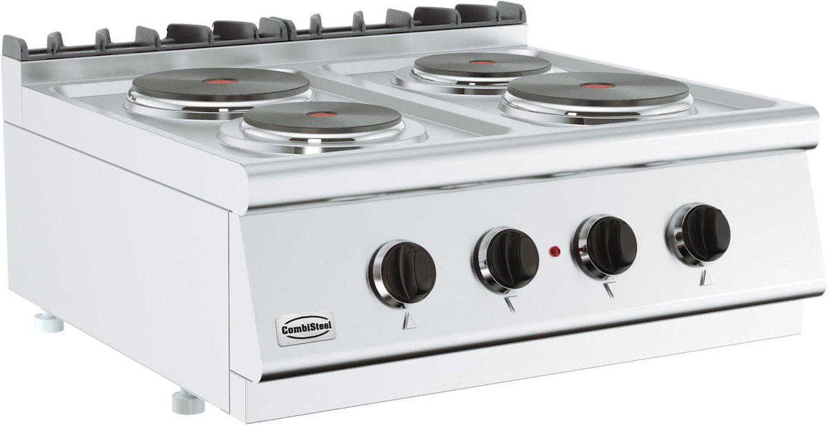 GASTRO&CO. BASE 700 Elektroherd 4 Kochplatten – 7178.0220