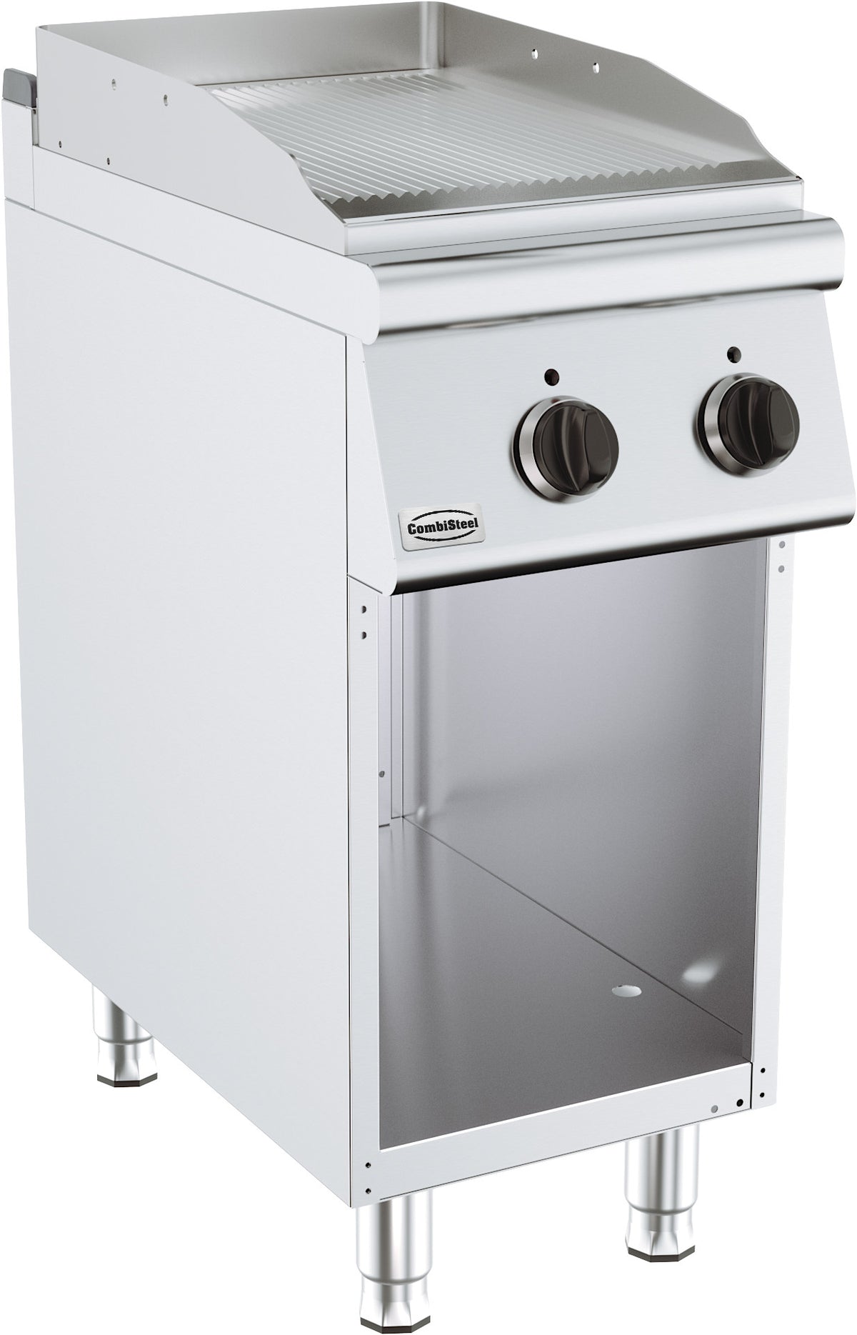 GASTRO&CO. BASE 700 Elektro-Grillplatte gerillt – 7178.0465