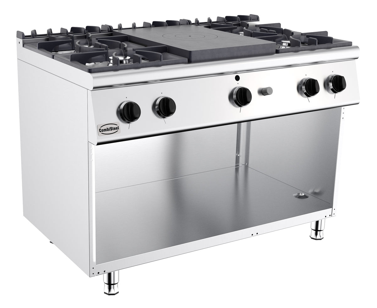 GASTRO&CO. BASE 700 GlühKochplattenherd Gas 4 Brenner – 7178.0585