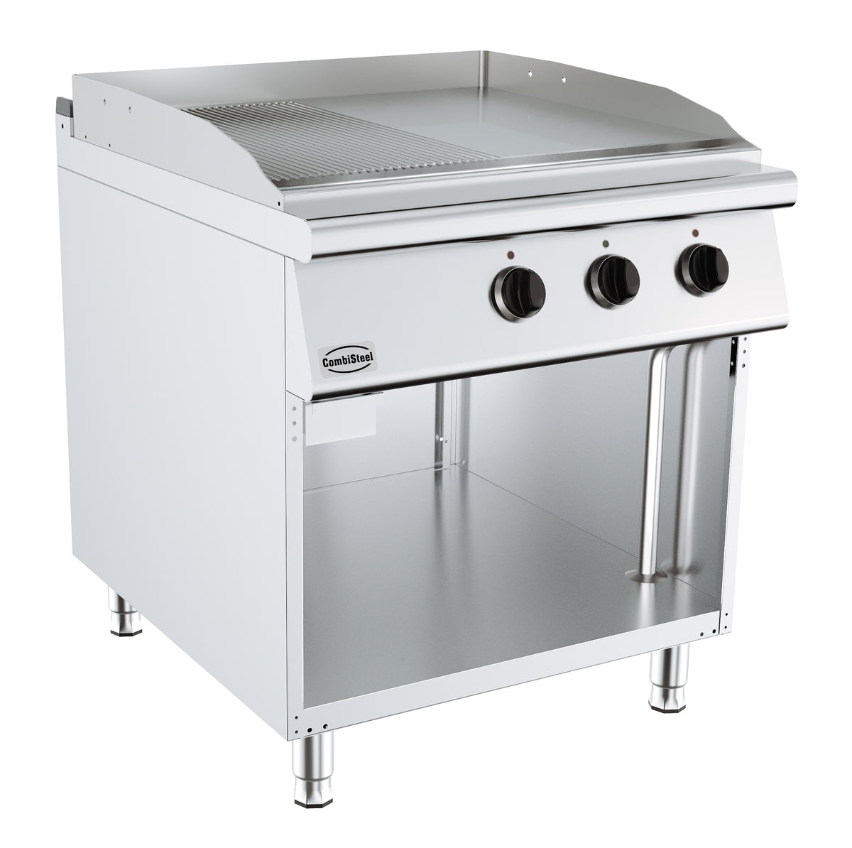 GASTRO&CO. BASE 900 Elektro-Grillplatte gerillt/glatt – 7178.3180