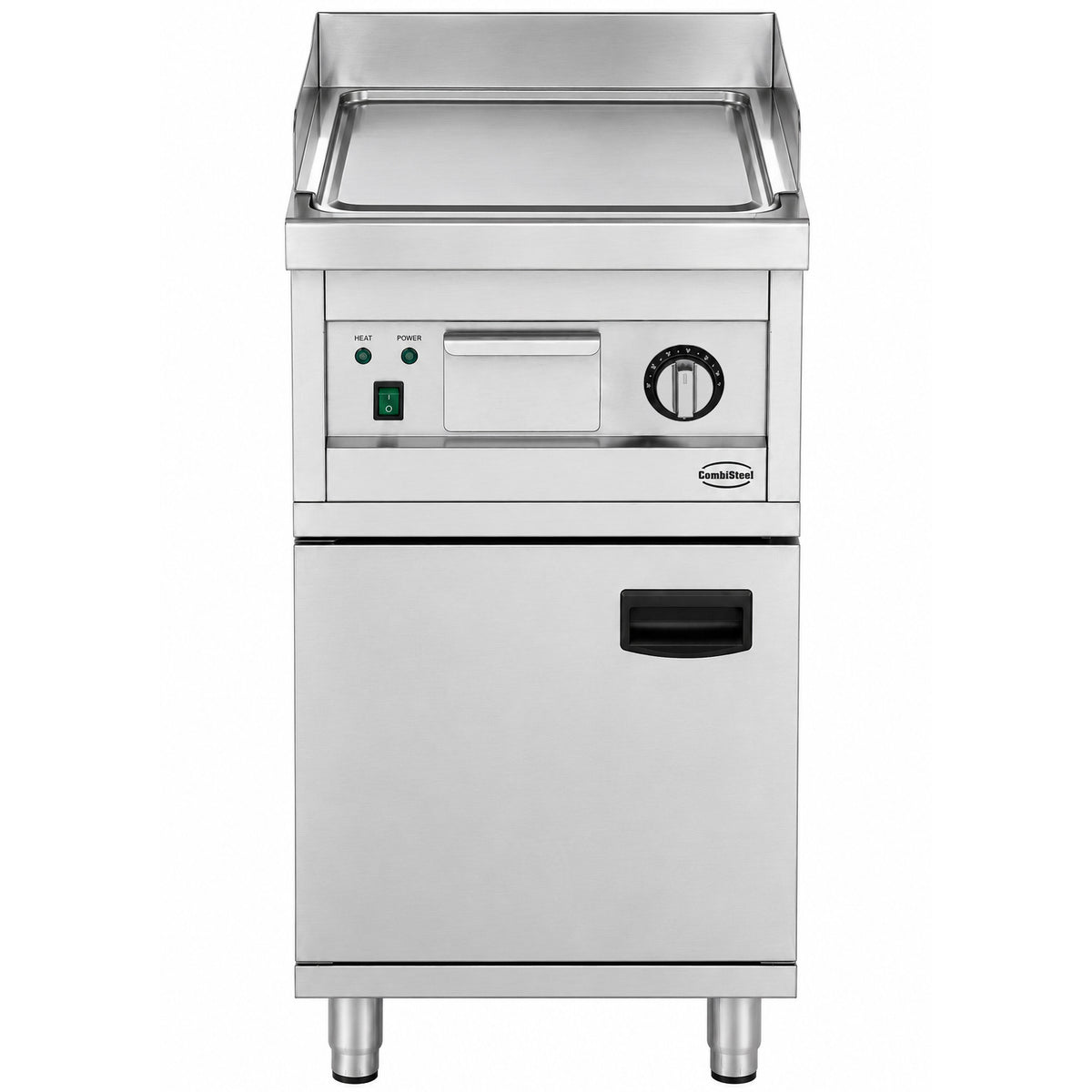 GASTRO&CO. ENTRY 700 Elektro-Grillplatte Chrom – 7545.0015