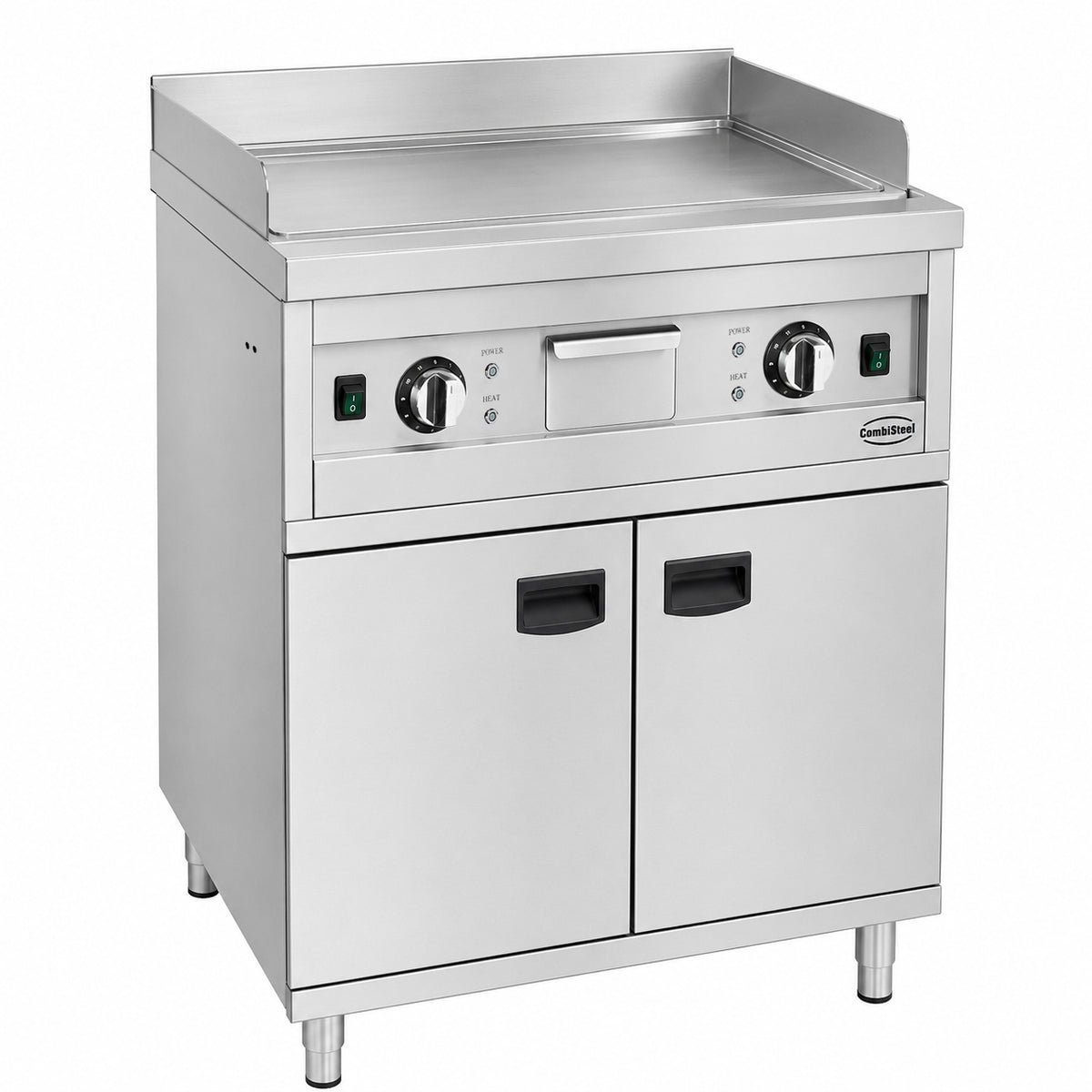 GASTRO&CO. ENTRY 700 Elektro-Grillplatte Chrom – 7545.0020