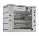 GASTRO&CO. Hähnchengrill Rotationsgrill 8GSG-RG mit 8 Spießen für 32-48 Hähnchen - 1130x635x1093 mm