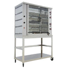 GASTRO&CO. Hähnchengrill Rotationsgrill 8GSG-RG mit 8 Spießen für 32-48 Hähnchen - 1130x635x1093 mm