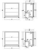 GASTRO&CO. ECOLINE Barkühlschrank 208 Liter m. Schiebetüren (230 V)