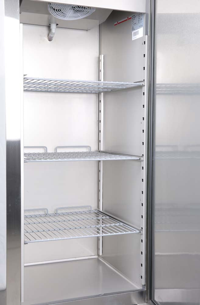 GASTRO&CO. ECOLINE 700 Gastro Edelstahl-Tiefkühlschrank 1-türig GN 1/1 -429 l