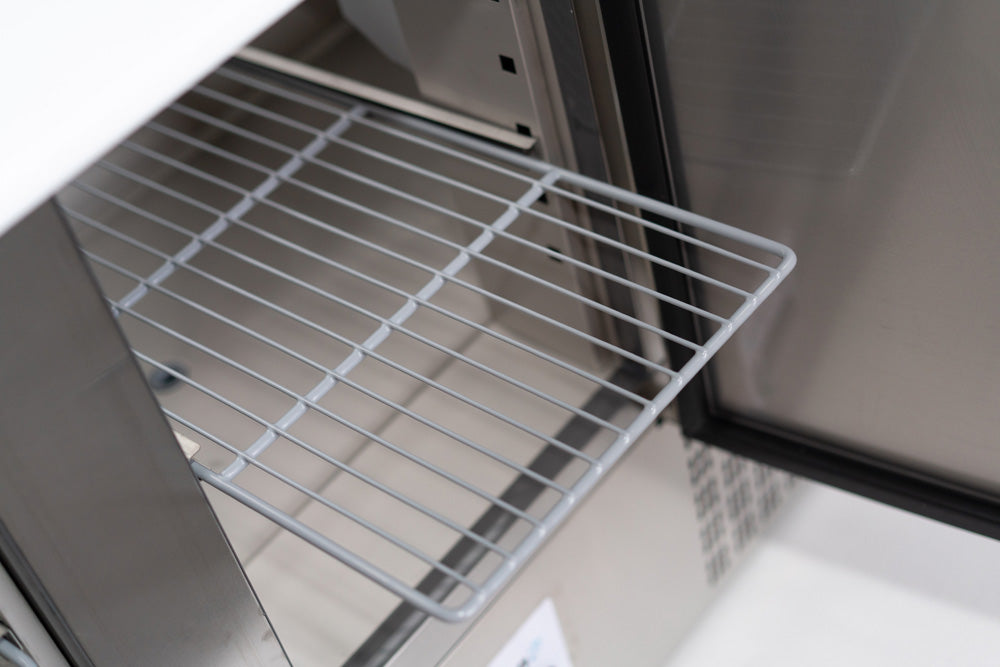 GASTRO&CO. ECOLINE 700 Saladette 2-türig mit Klappdeckel - 240 l