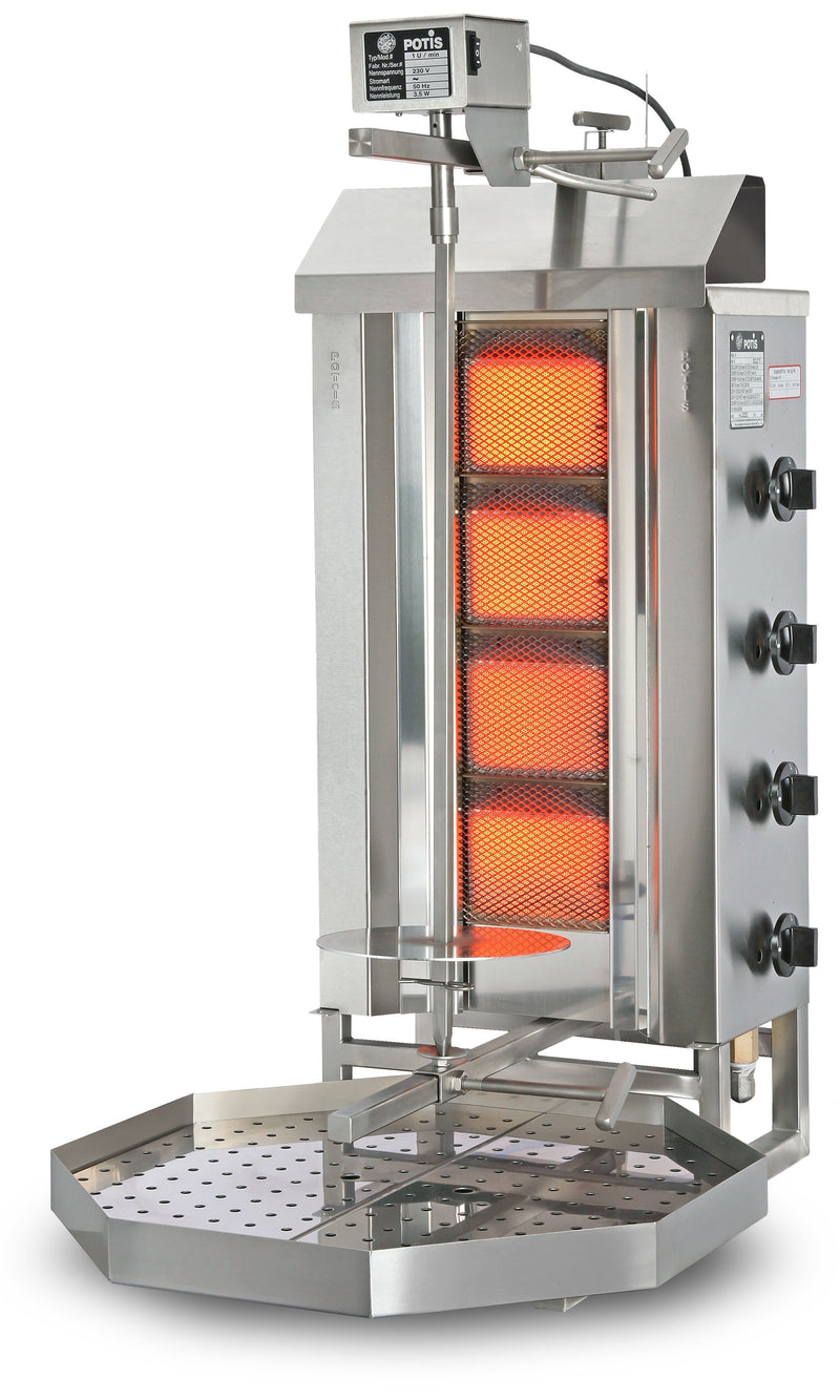 POTIS G2 kebab grill gyros grill 30kg 