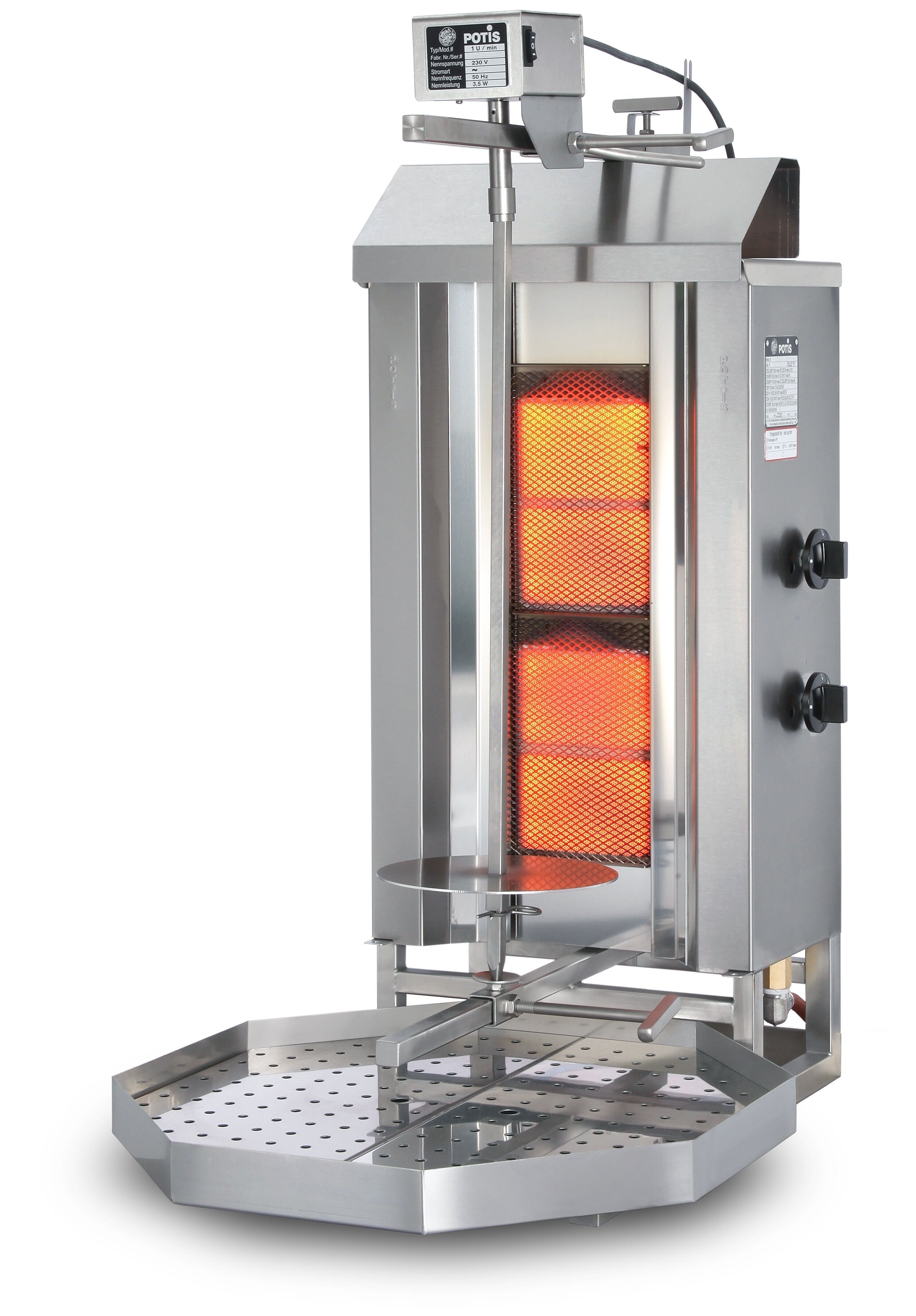 POTIS GD2/S Dönergrill Gyrosgrill 30kg