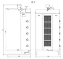 POTIS GD5/S Dönergrill Gyrosgrill 120kg