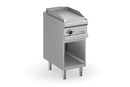 GASTRO&CO. Profiline Plus 700 Elektro-Grillplatte glatt mit offenem Unterbau- 4 kW