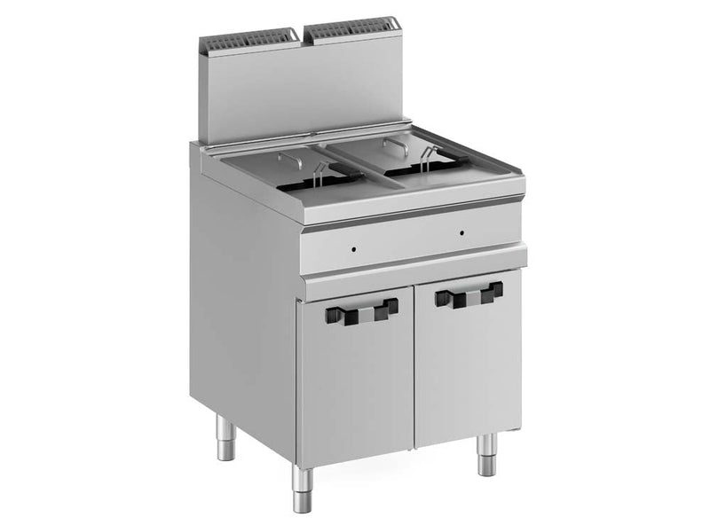 GASTRO&amp;CO. Profiline Plus 700 gas deep fryer 14 liters - 12.5 kW 