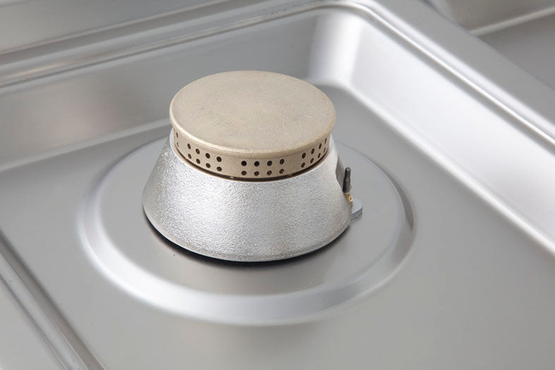 GASTRO&CO. Profiline Plus 700 Gasherd mit 4 Flammen & offenem Unterbau