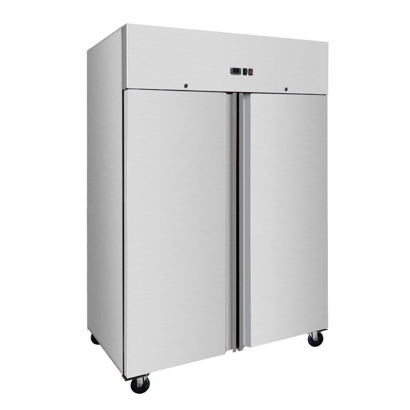 GASTRO&amp;CO. ECOLINE 1400 Gastro stainless steel freezer 2 doors GN 2/1 -1300 l 