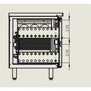 GASTRO&CO. ECOLINE 700 Kühltisch 6 Schubladen - 327 l