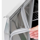 GASTRO&CO. Pizzasaladette 3 Türen, Aufsatz Edelstahl, 8 x GN1/6