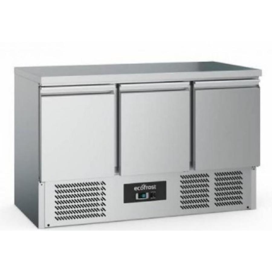 Ecofrost Kühltisch 3 Türen 1365 mm – 7950.5080