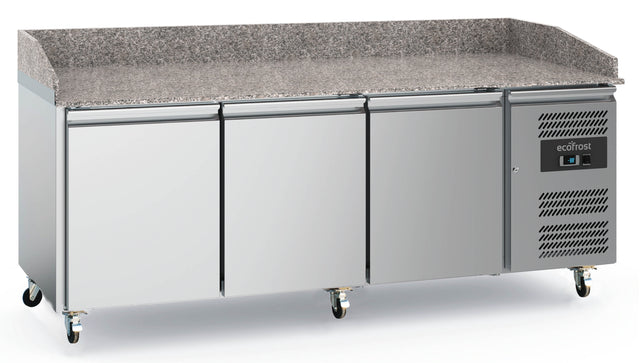 Ecofrost Pizzatisch 3 Türen mit Radsatz – 7950.5140