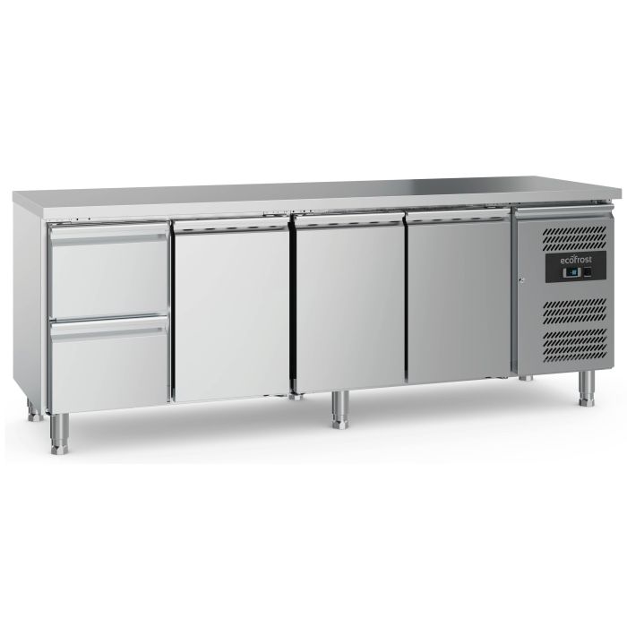 Ecofrost 700 Kühltisch 3 Türen + 2 Schubladen – 7950.5165