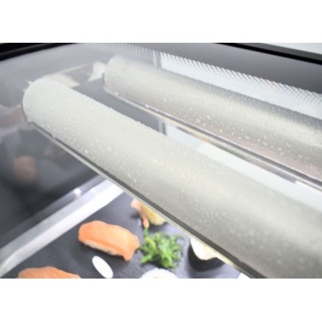 GASTRO&CO. Sushivitrine Detailansicht Kühlung und Verdampfer