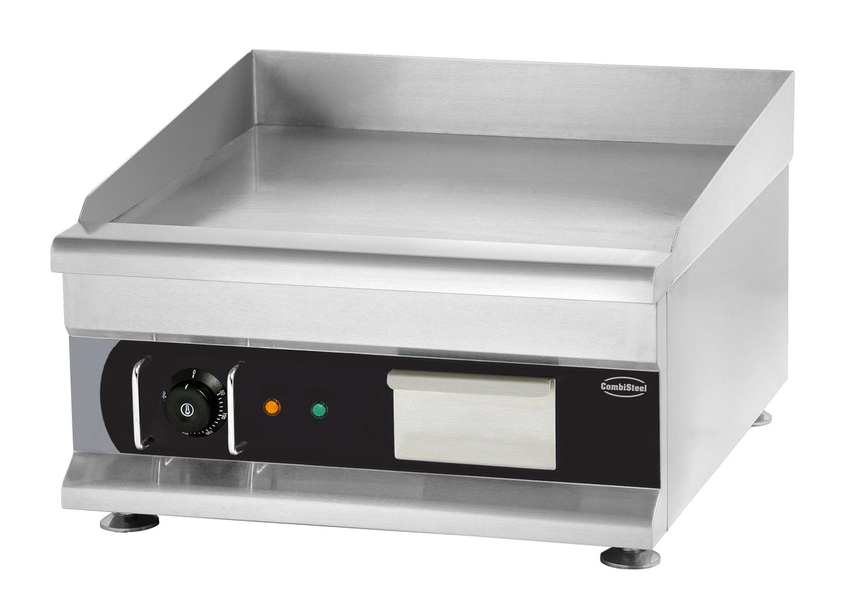 GASTRO&CO. Elektro-Grillplatte Chrom 500 mm – 7455.1055